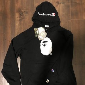 Bape x Champion Pullover Hoodie